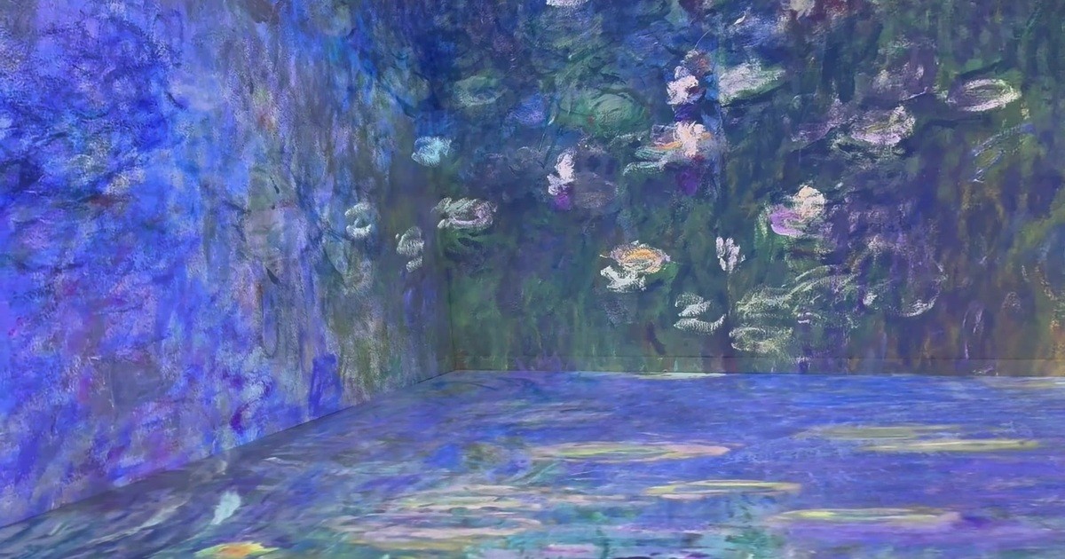 Monets Garden ein immersives Ausstellungserlebnis im Utopia münchen tv