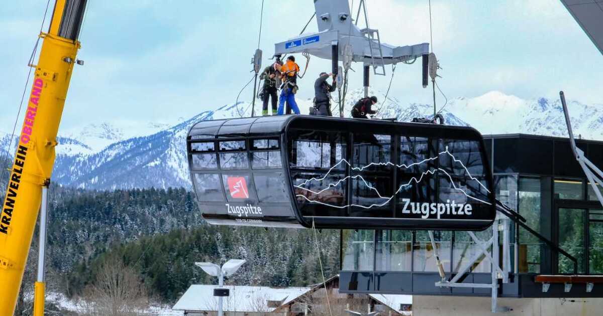 Neue Kabine Fur Zugspitzbahn Da Start Am Wochenende Munchen Tv