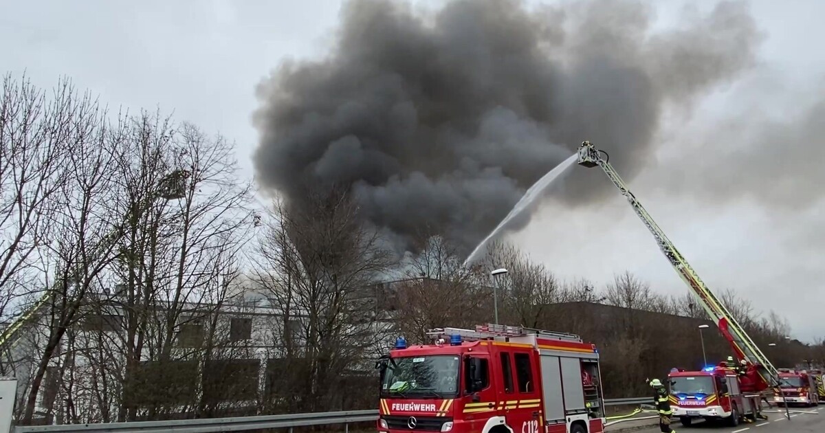 Großbrand in München münchen.tv