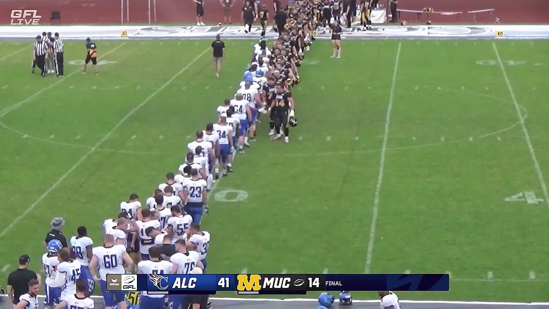 German Football League (GFL), Munich Cowboys vs Allgäu Comets