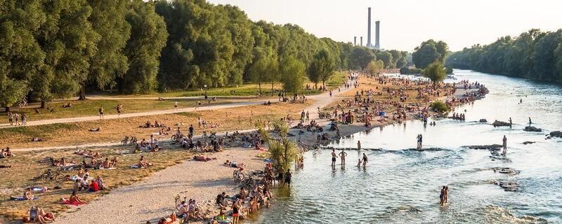 Seen Und Orte An Der Isar Die Schonsten Badeplatze In Munchen