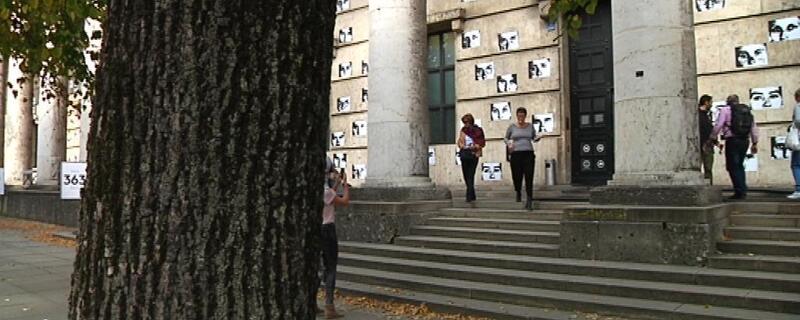 Nazi Schmierereien Am Haus Der Kunst In Munchen Entfernt Munchen Tv